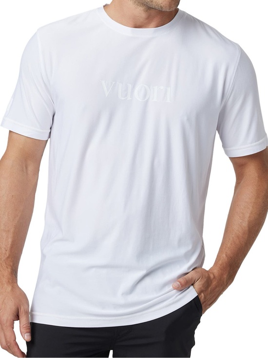Vuori Other - Vuori Short Sleeve Strato Graphic Tee white size large